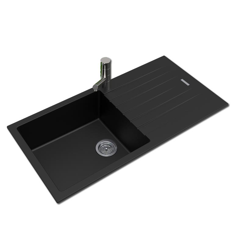 Single Bowl and Drainer sink
