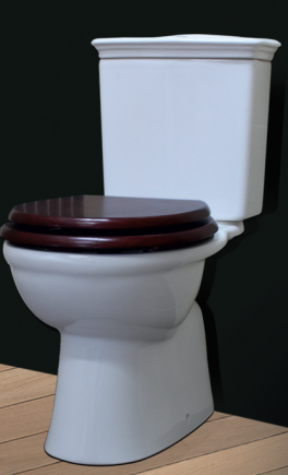 Kingston Ivory Close Coupled Toilet Suite