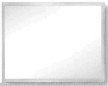 Bevelled Edge Rectangle Wall Mirror 1200mm x 800mm OS-007