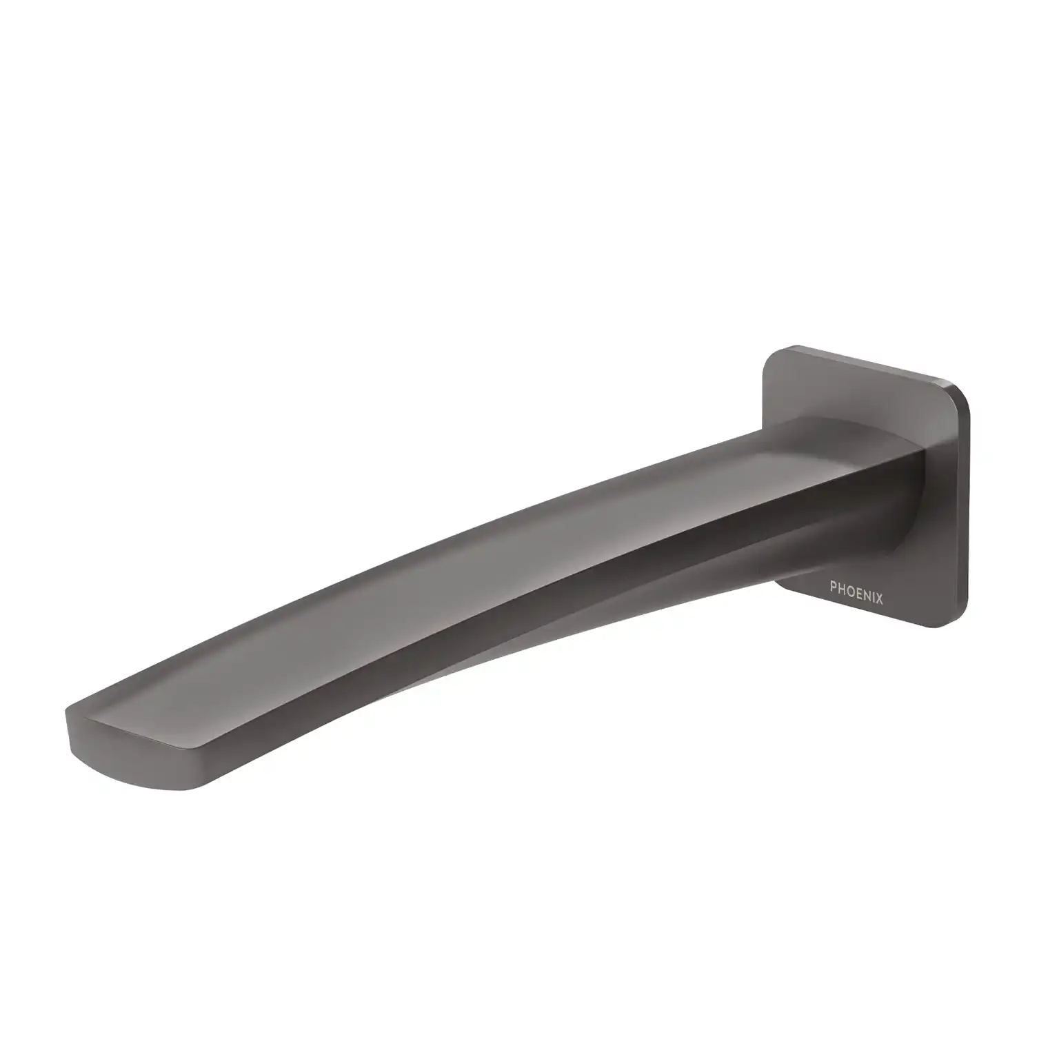 Mekko Wall Basin Outlet 200mm - Gun Metal