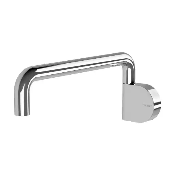 Designer Swivel Bath Outlet 230mm Round - Chrome