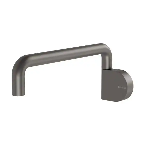 Designer Swivel Bath Outlet 230mm Round - Gun Metal