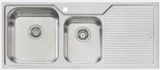 Oliveri Nu-Petite Left Hand Bowl Sink