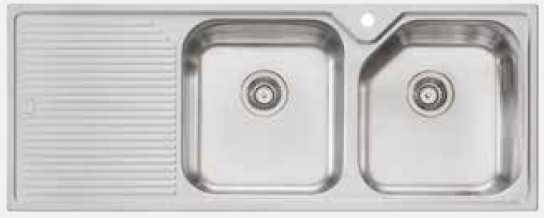 Oliveri Nu-Petite Right Hand Bowl Sink