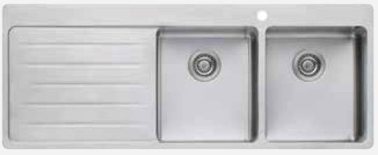 Oliveri Sonetto Right Hand Bowl Sink