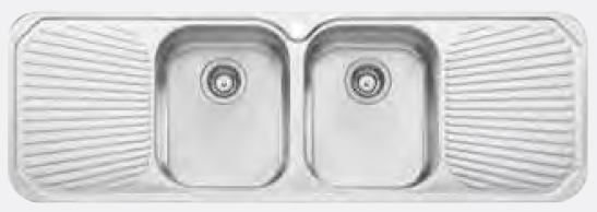 Oliveri Petite Double Bowl Sink