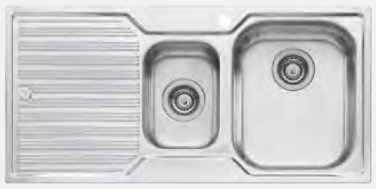 Oliveri Diaz Right Hand Bowl Sink