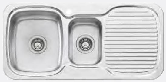 Oliveri LakeLand Left Hand Bowl Sink