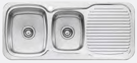 Oliveri LakeLand Left Hand Bowl Sink