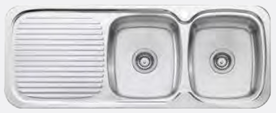 Oliveri LakeLand Right Hand Bowl Sink