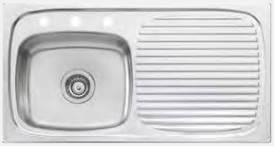 Oliveri Ultraform Left Hand Bowl Sink