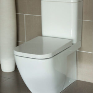 RAK CAROLINE BACK TO WALL TOILET SUITE WITH BOTTOM INLET