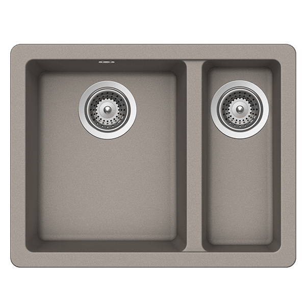 Schock Quadro One & 1/2 Bowl Concrete