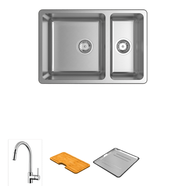 Lago 180 Package with Pull-Out Kitchen Mixer