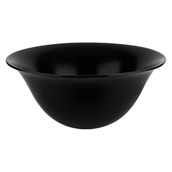 Goccia Counter Black washbasin 400mm