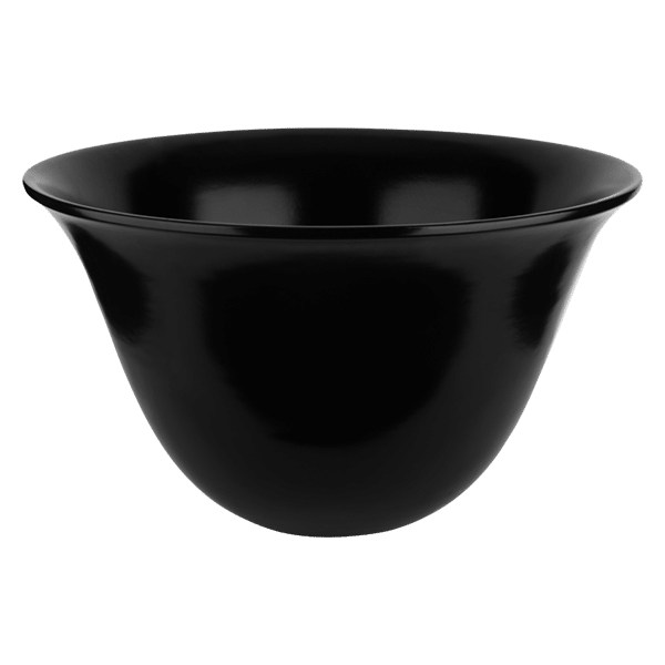 Goccia Counter Black washbasin 500mm