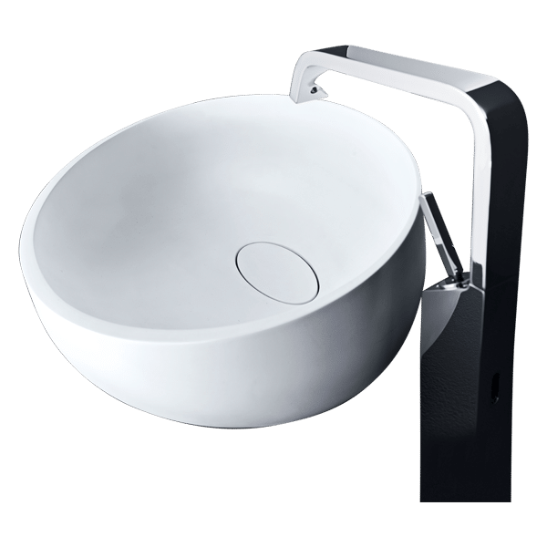 Tam Over-Counter Basin, White Finish