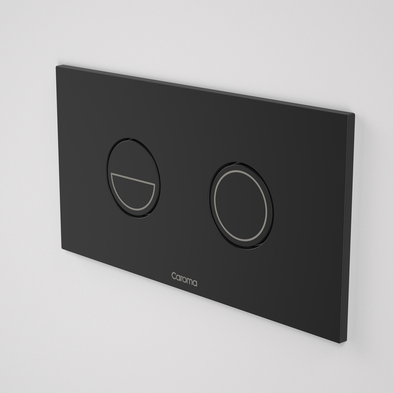 INVISI2 ROUND DIECAST DUAL FLUSH BUTTON PANEL