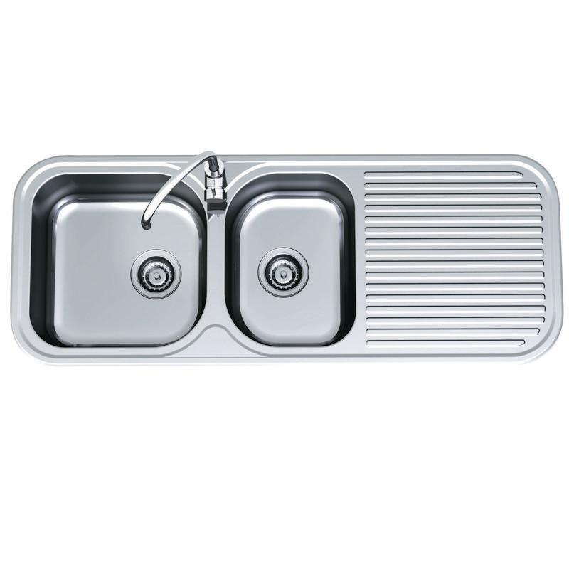 ADVANCE 1230MM 1.75 END BOWL F/L SINK 1TH LHB