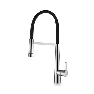 Goose Neck Kitchen Mixer With LED Light