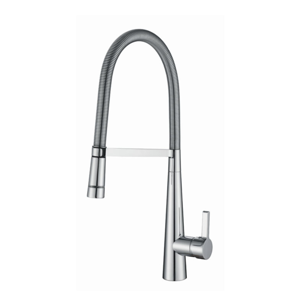 Goose Neck Kitchen Mixer With LED