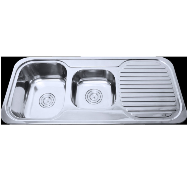 Square 1 1/2 Bowl Kitchen Sink