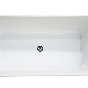 Dani 1580 Rectangle Bath - White