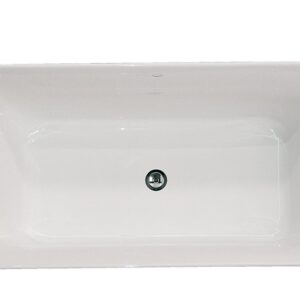 Amelia 1500 BTW Rectangle Bath - White