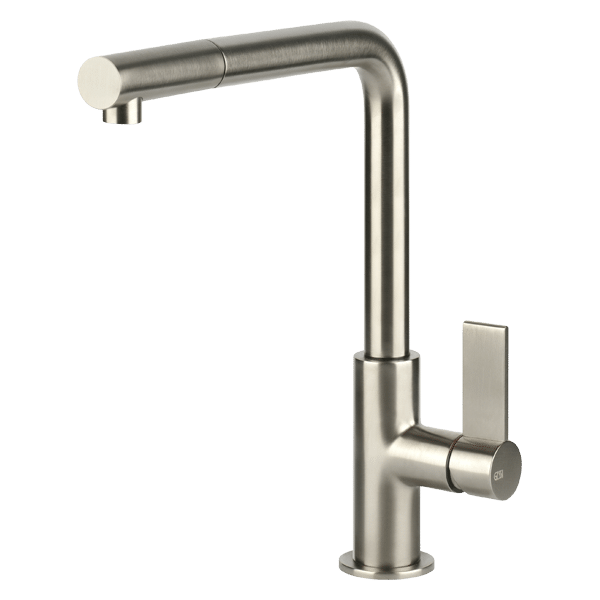 Emporio Pull Out Kitchen Mixer - Brushed Nickel Finish