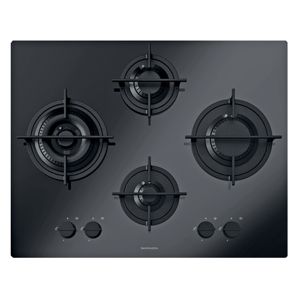 Barazza 65cm Mood Built In Hob - Black Glass Ceramic