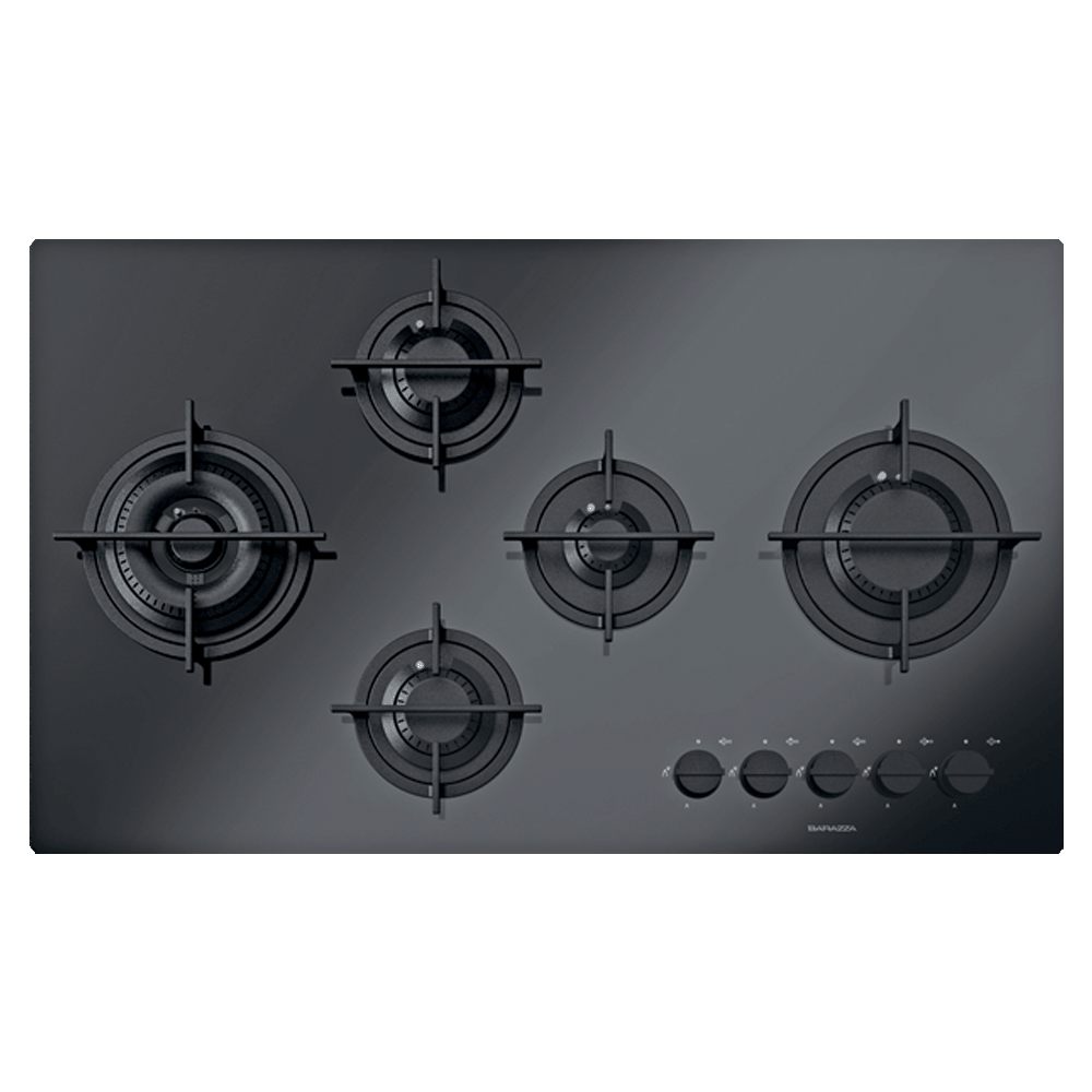 Barazza 90cm Mood Built In Hob - Black Glass Ceramic