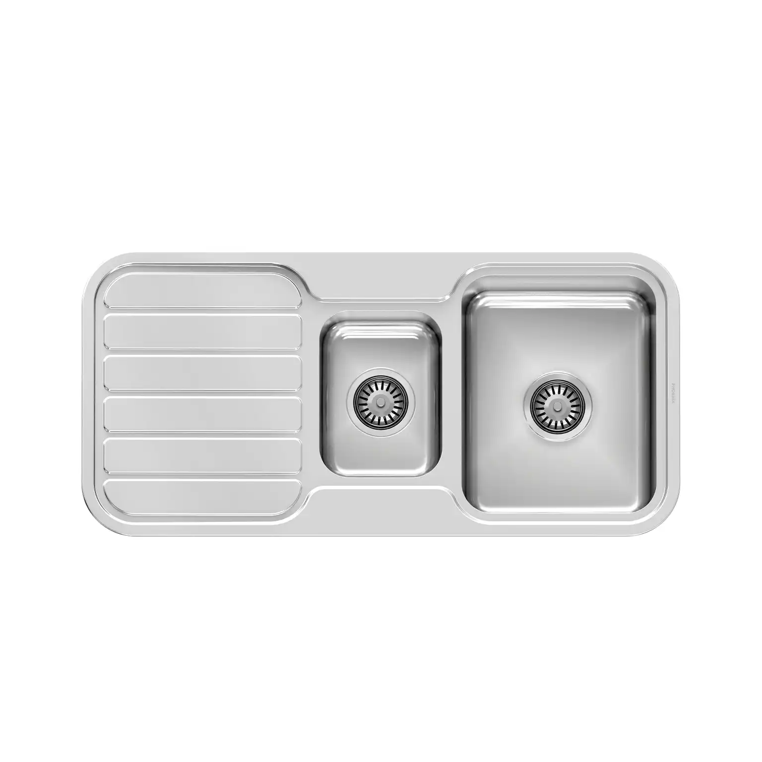 1000 Series 1 and 1/3 Bowl Sink - Stainless Steel