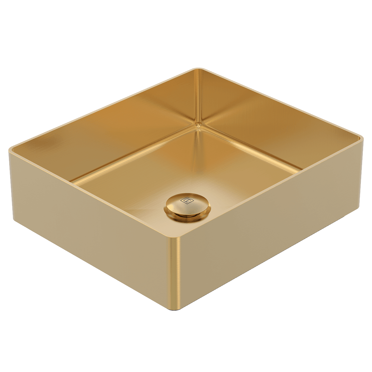 Eureka Gold Square 304 Stainless Steel Basin