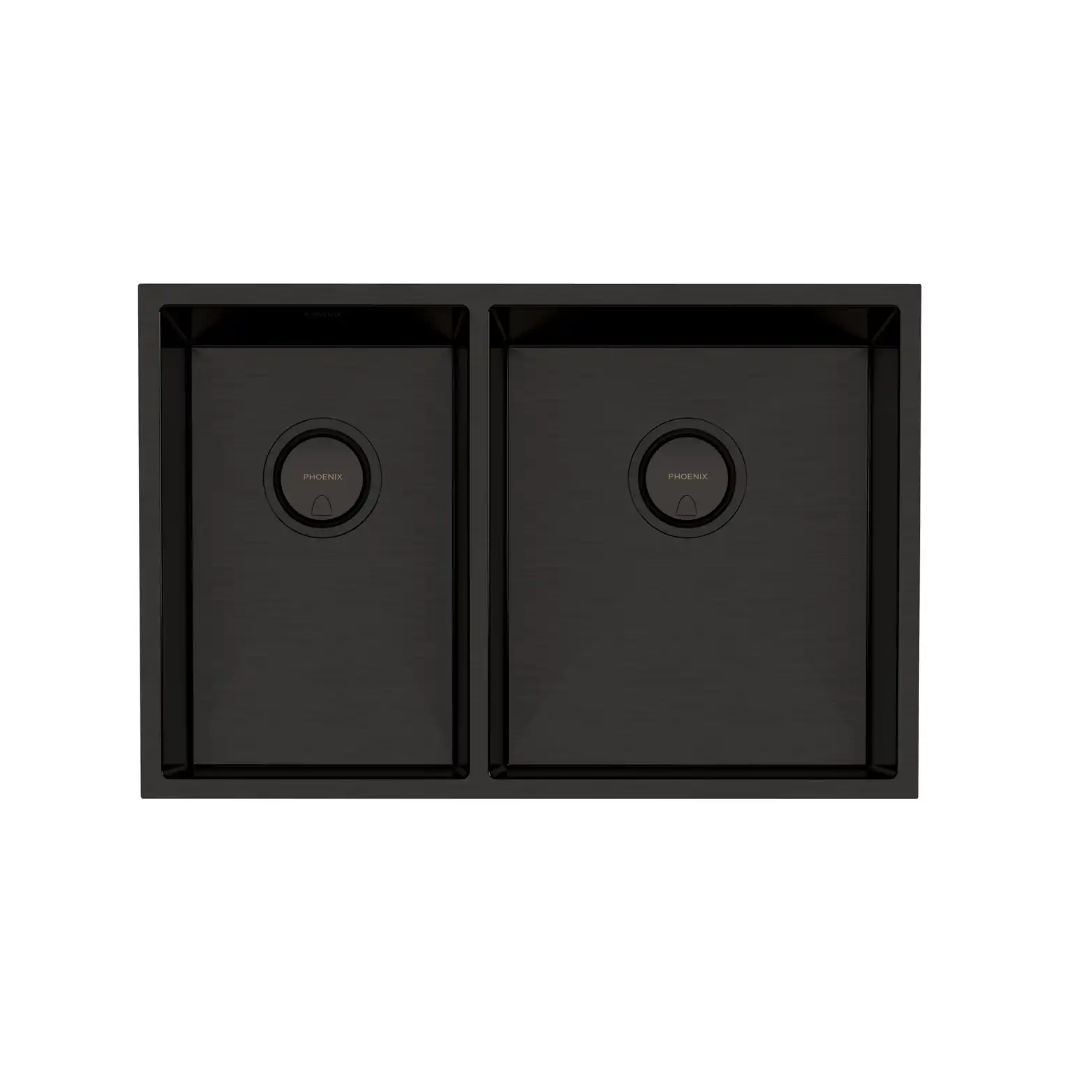 4000 Series 1 and 3/4 Right Hand Bowl Sink - Brushed Black