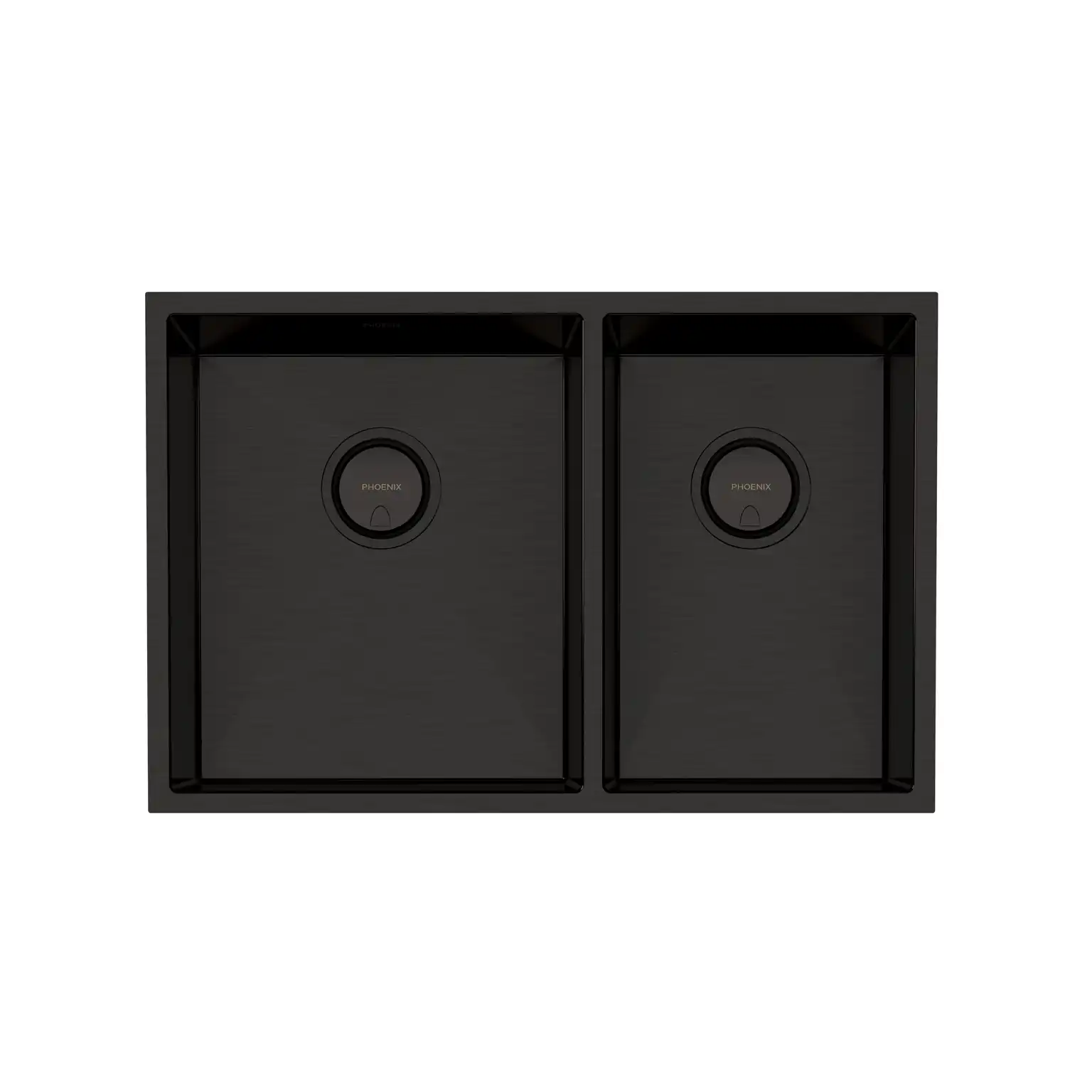 4000 Series 1 and 3/4 Left Hand Bowl Sink -  Brushed Black