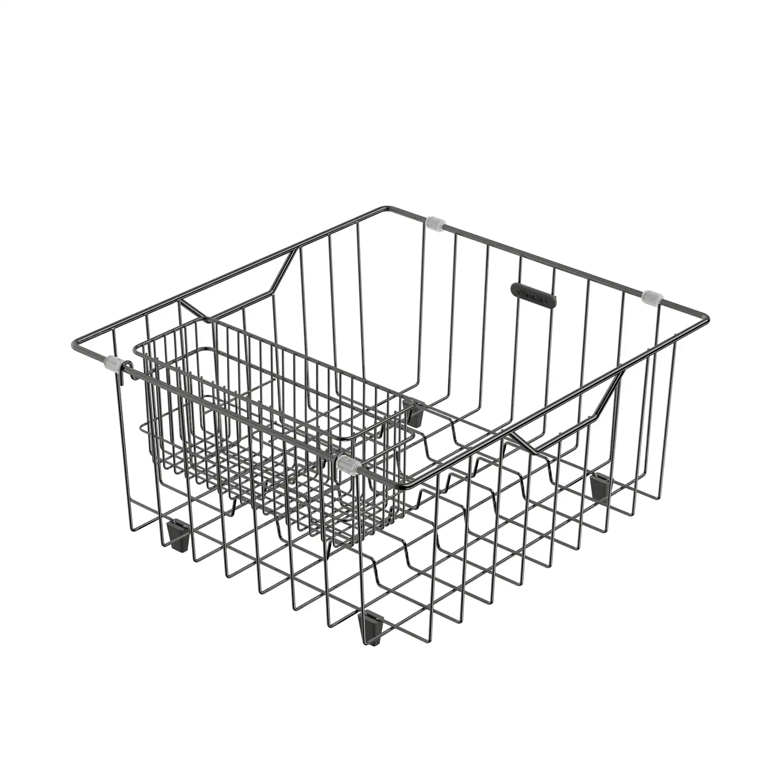 Wire Basket - Brushed Black