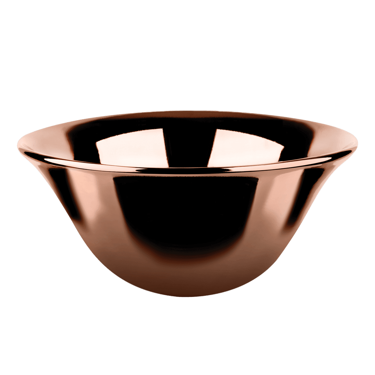 Goccia Counter Bright Copper Washbasin 400mm