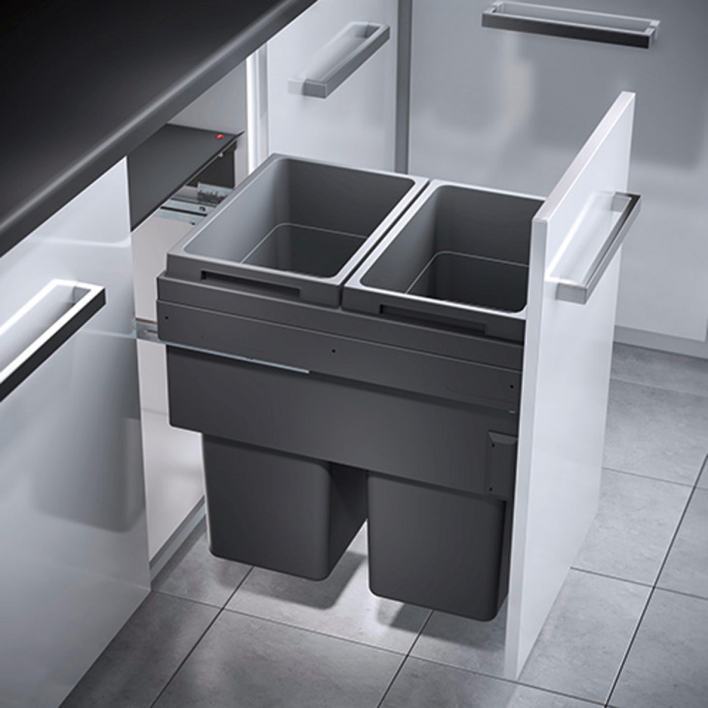 Double bin-2 X 38L