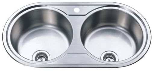 Drop in Two Bowl Kitchen Sinks