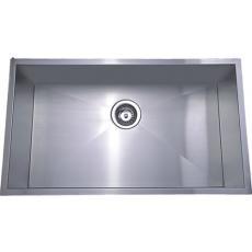 Square Under Mount Sink Bowl: 720x400x190mm