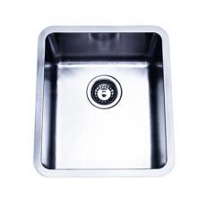 Square Under mount Sink Bowl: 340x400x210mm