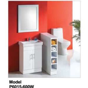 Solid Door Vanity P6015-600W