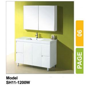 Solid Door Vanity SH11-1200W