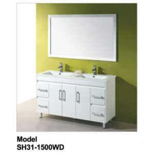 Solid Door Vanity SH31-1500WD