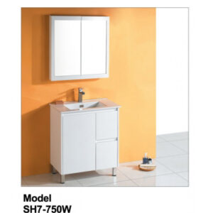 Solid Door Vanity SH7-750W