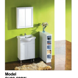 Solid Door Vanity SH92-600W