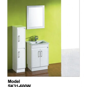 Solid Door Vanity SK31-600W