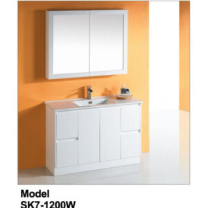 Solid Door Vanity SK7-1200W