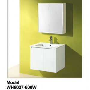 Solid Door Vanity UV-8027-600W