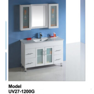 Glass Door Vanity UV27-1200G